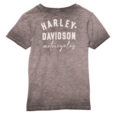 Harley-Davidson® Women's Throttle Lace-up T-Shirt 96224-23VW
