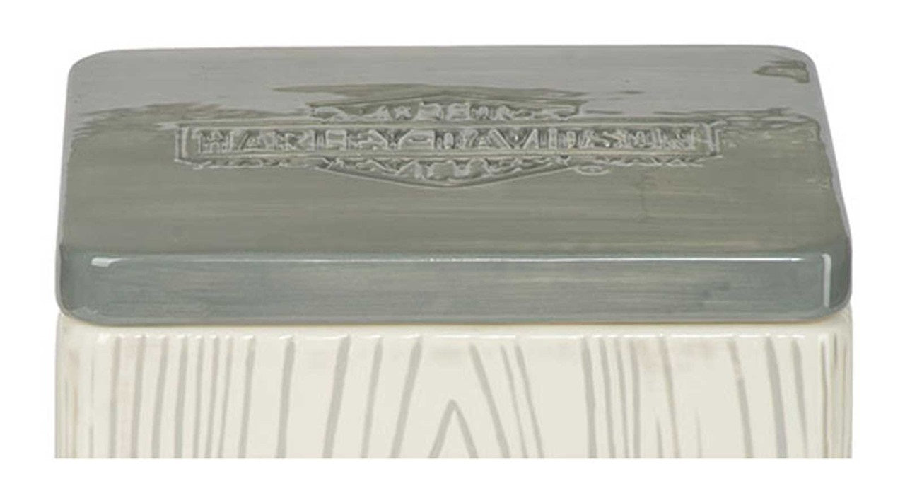 HarleyDavidson® HDMC Ceramic Canister Set HDL18612 Iron City